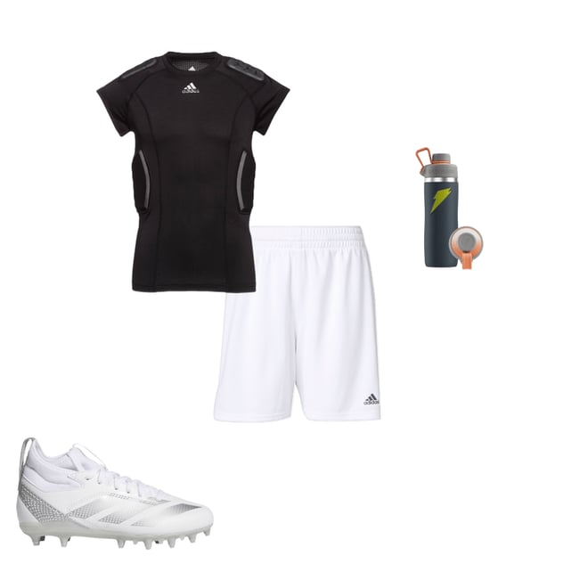 adidas Force Integrated Padded Football Shirt - Youth