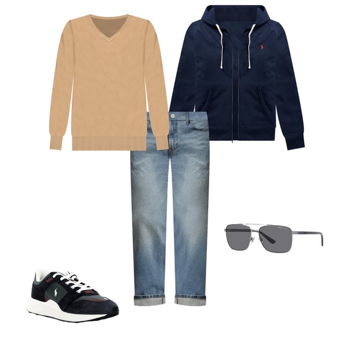 Polo Ralph Lauren Hampton Relaxed Straight-Fit Stretch Denim Jeans