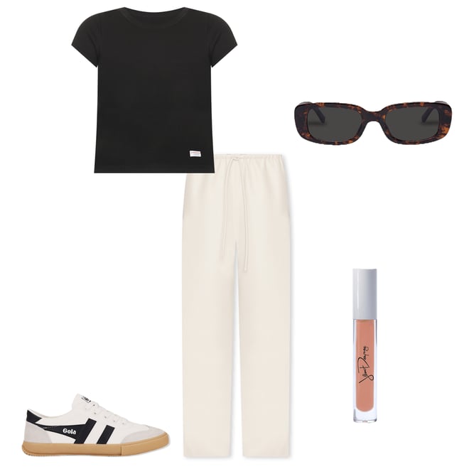 1st bundle featuring 4 items which compliment Short Sleeve Crewneck Tee