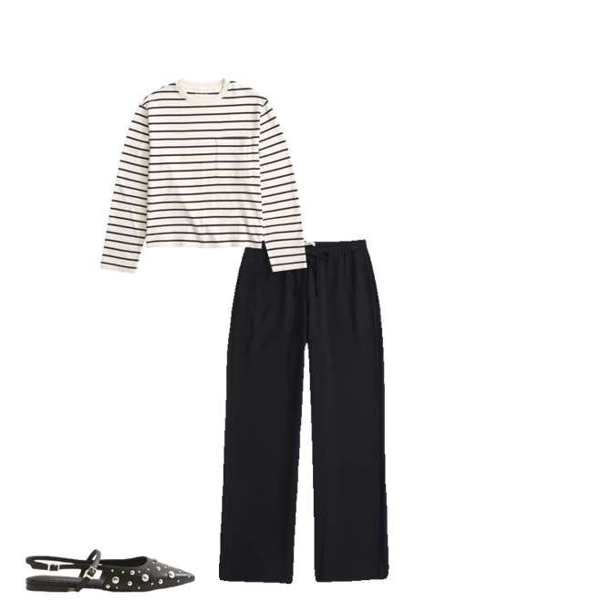 Long-Sleeve Jersey Easy Tee