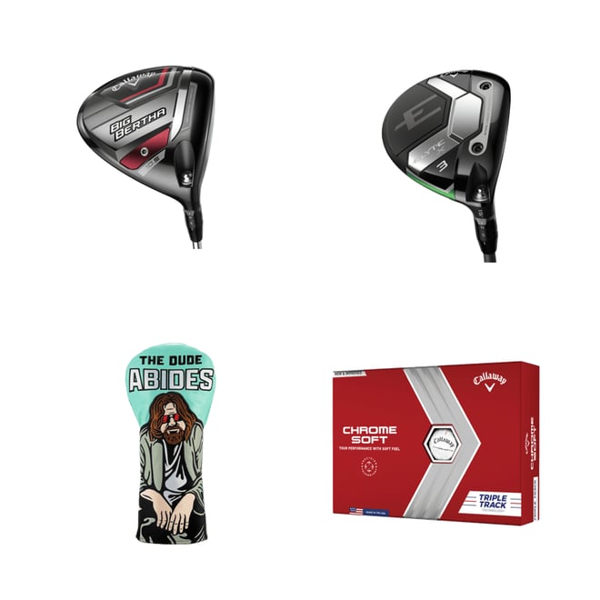 Callaway Big Bertha 20°& Acer XV 22° ヘッド Callaway Big