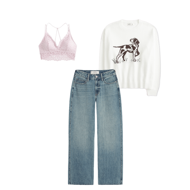 Curvy High-Rise Baggy Jeans