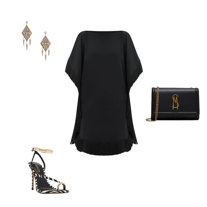 Steve Madden Tia Toe Loop Ankle Strap Hardware Dress Sandals