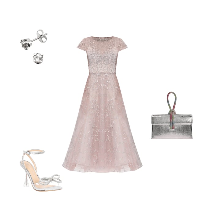 【Mac Duggal】Embroidered Cap Sleeve A Line Gown 関税送料込 Mac Duggal Embellished Beading Cap Sleeve Embroidered A-Line