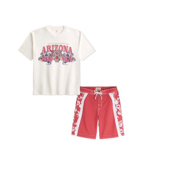 Boxy University of Arizona Wildcats Graphic Tee