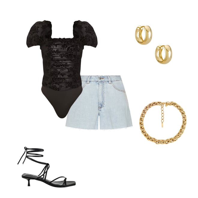 パンツ Quilted Flare Bell Shorts パンツ Quilted Flare Bell Shorts WeWoreWhat Flare Bell Short