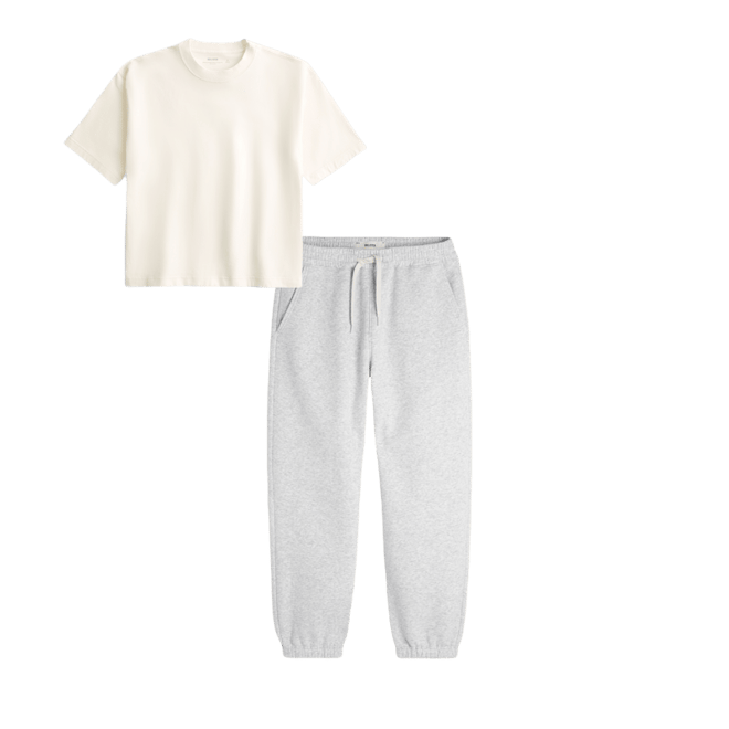 Boxy Heavyweight Crop Crew T-Shirt