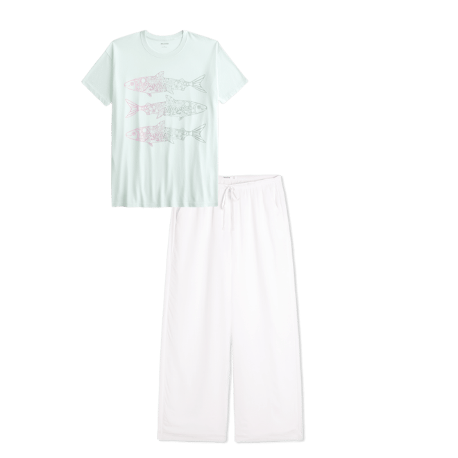 Oversized Fish Graphic Tee