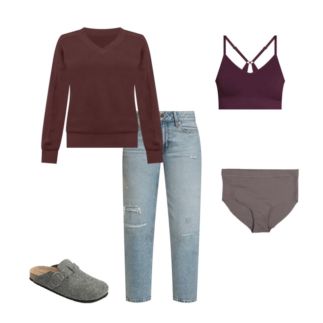 True Stretch Cable Knit Seamless Bralette