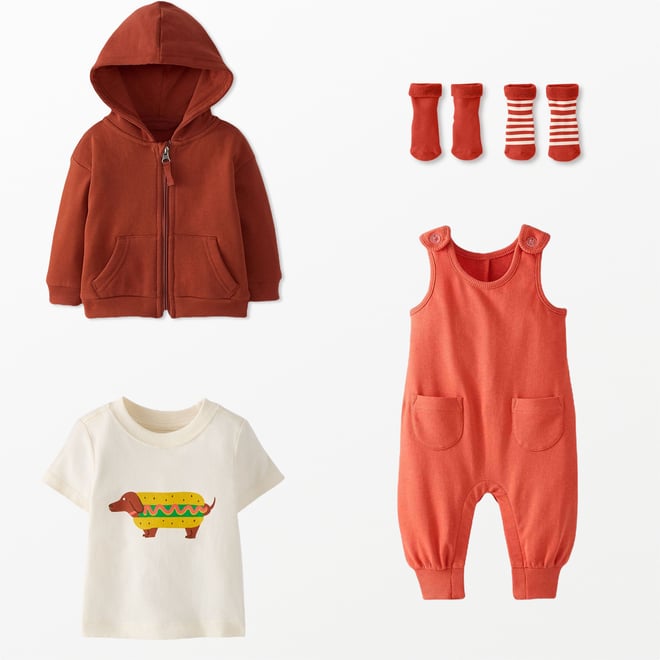 Baby French Terry Overalls | Hanna Andersson
