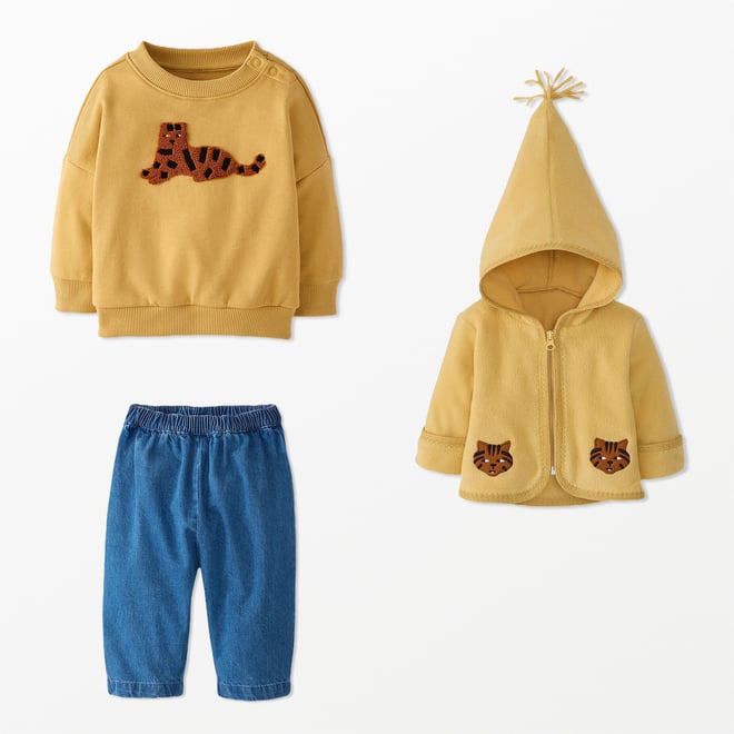 Baby Oversized French Terry Graphic Sweatshirt | Hanna Andersson