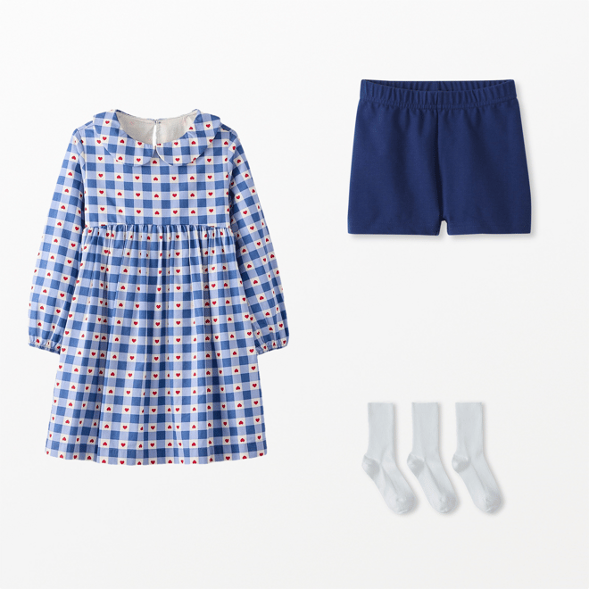 Long Sleeve Poplin Dress | Hanna Andersson