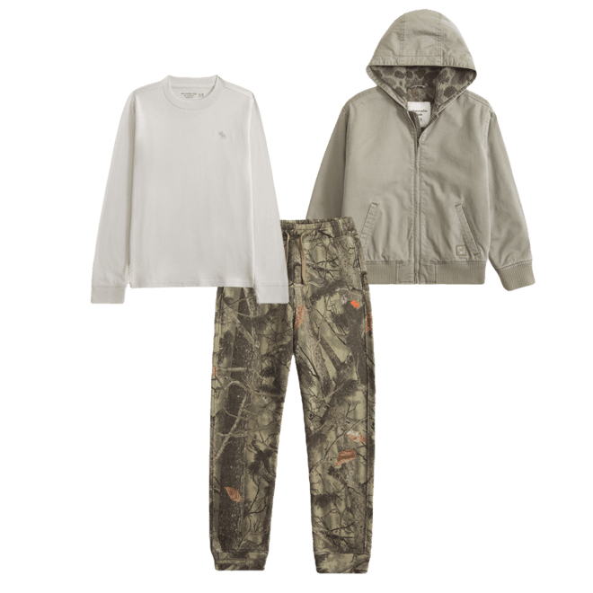 hooded workwear jacket