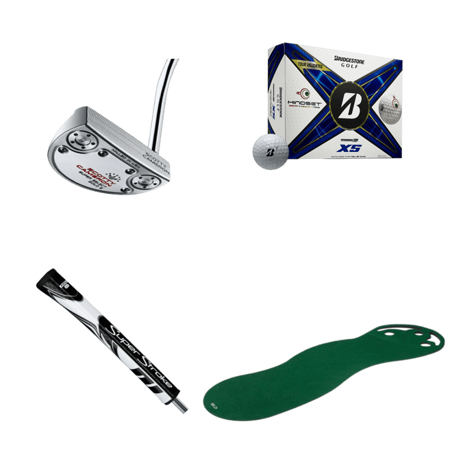 Scotty Cameron Select GoLo S 33 センター Scotty Cameron Black Select Golo s5 center shafted 33