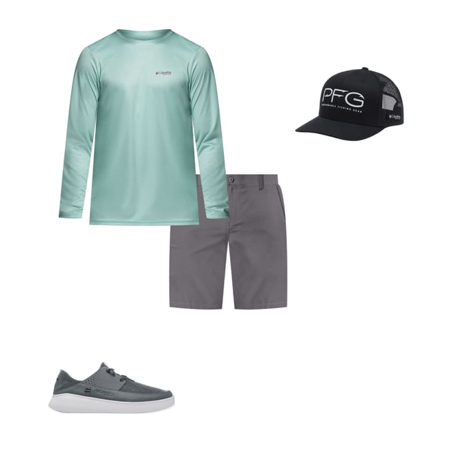 Men's Terminal Tackle PFG Fish Flag Long Sleeve Shirt | Columbia