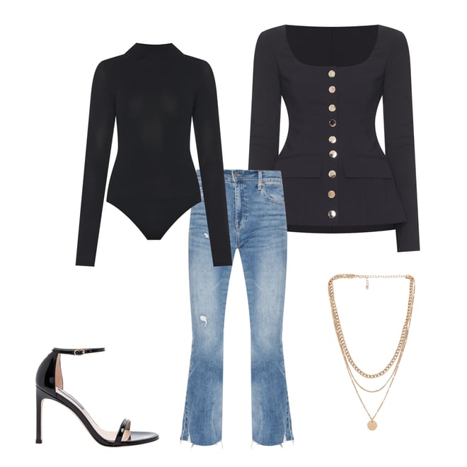 1st bundle featuring 4 items which compliment The Nadia Bodysuit