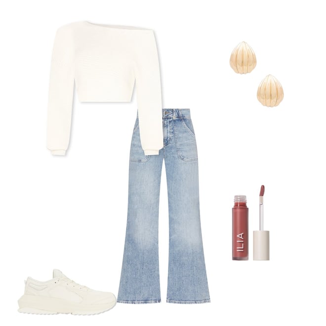 Camille Off Shoulder Sweater