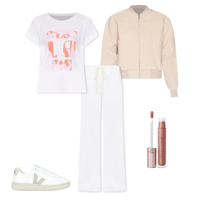 superdown Dahlia Jacket in Ivory | REVOLVE