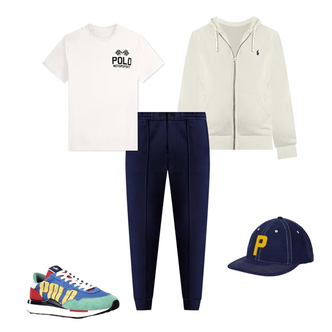 Polo Ralph Lauren Motorsport Graphic Slub Jersey Short