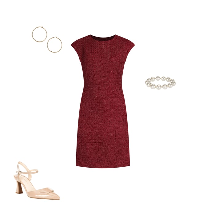 セオリー☆2022SS☆Preston Tweed Feminine Slim 00000000_zi_b151a35b-f8d2-4835