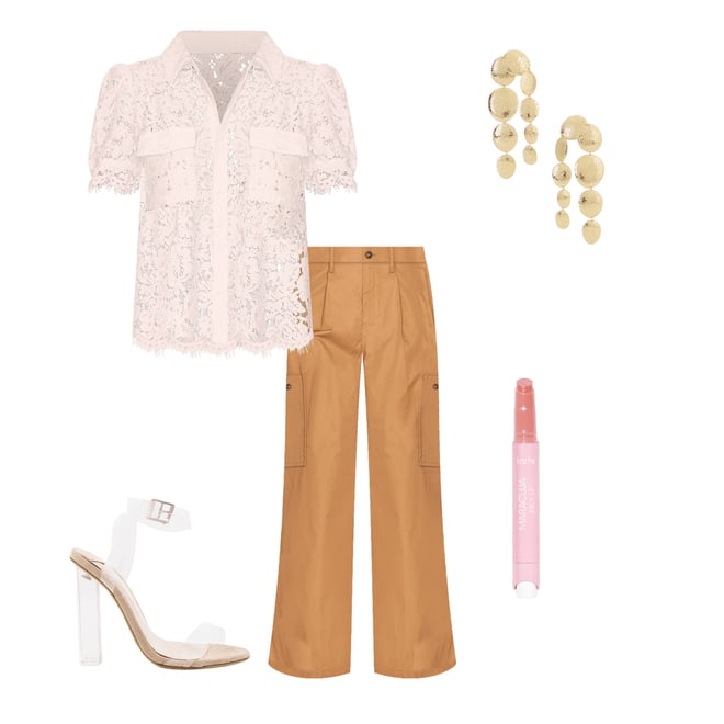 2nd bundle featuring 4 items which compliment Mina Lace Shirt