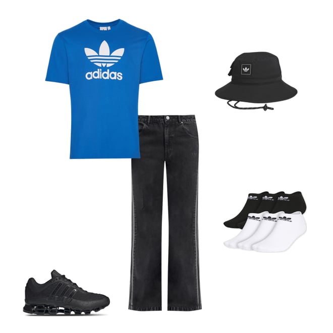 adidas Originals adicolor Denim Firebird Pants | Champs Sports
