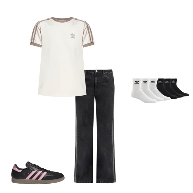 白*豆様 アディダス ADICOLOR DENIM FIREBIRD PANTS adidas Originals adicolor Denim Firebird Pants | Champs Sports