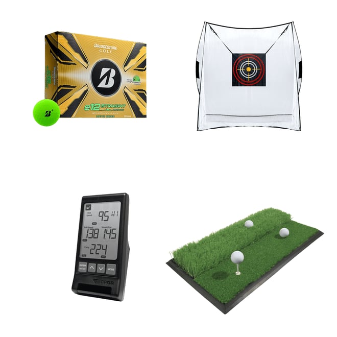 Maxfli Dual Height Golf Hitting Mat | Golf Galaxy