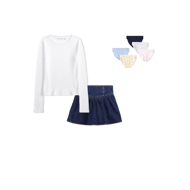 essential long-sleeve baby tee