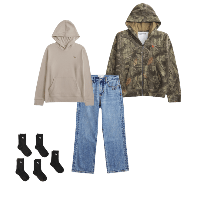 essential icon full-zip hoodie