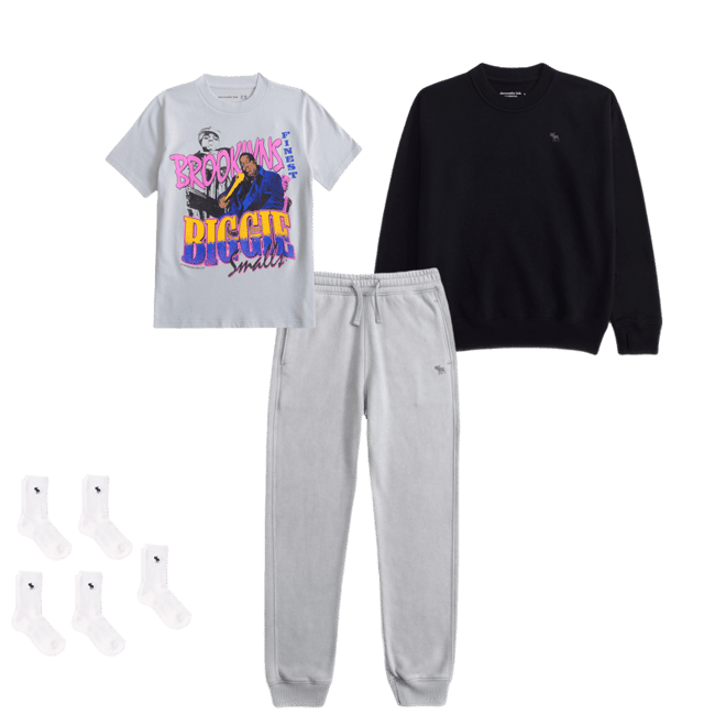 essential icon crew sweatshirt