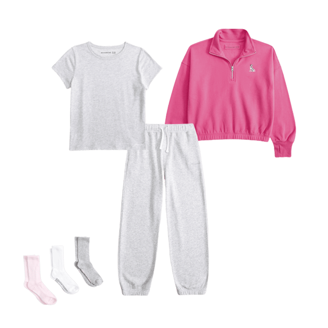 essential logo fleece sweatpants