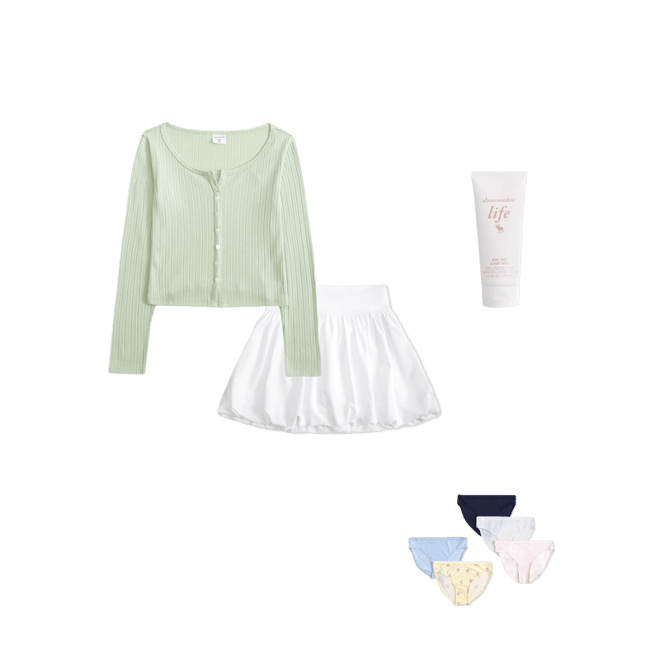 long-sleeve button-through tee