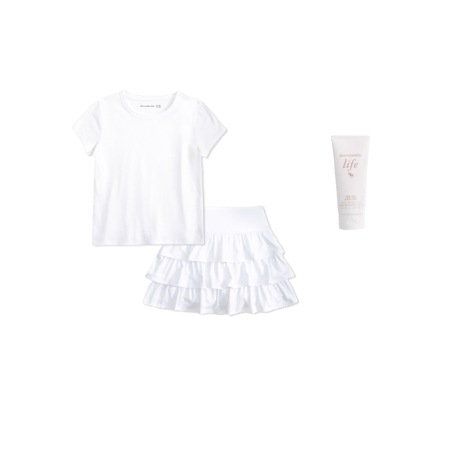 ypb ruffle mini skort