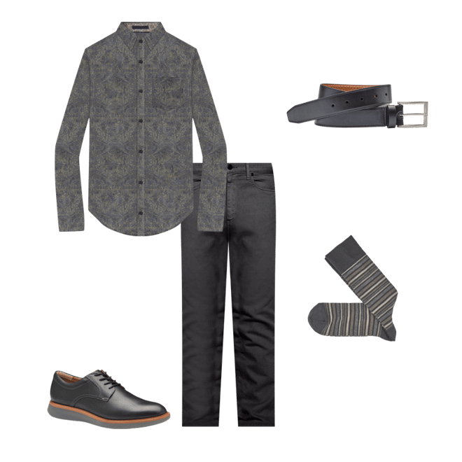 Men's XC4® Dress Belt in Black | Johnston & Murphy