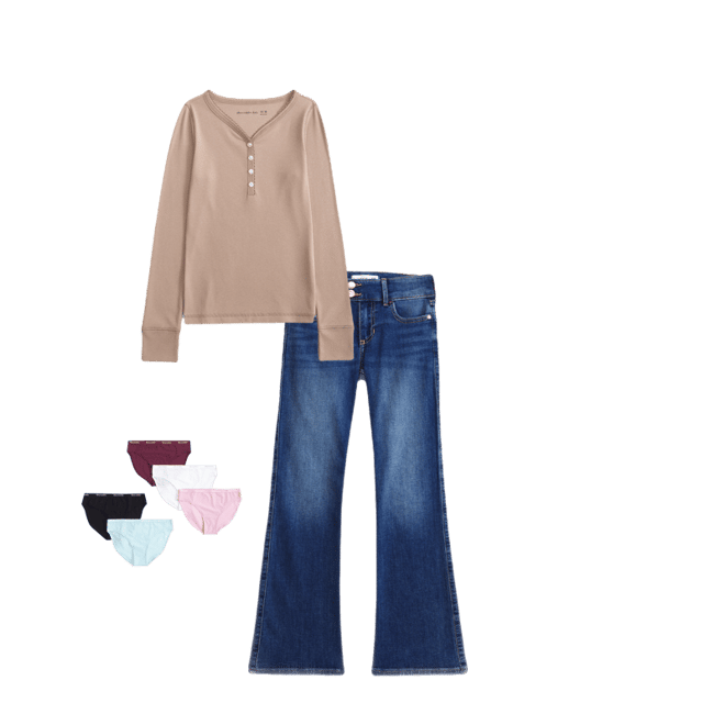 long-sleeve henley tee