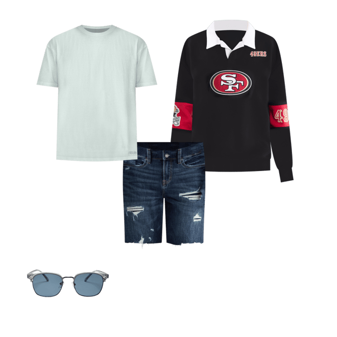 San Francisco 49ers Rugby Sweatshirt