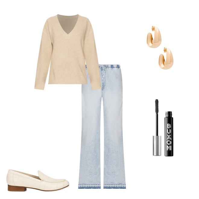 2nd bundle featuring 4 items which compliment Toujours Mini V Neck Sweater