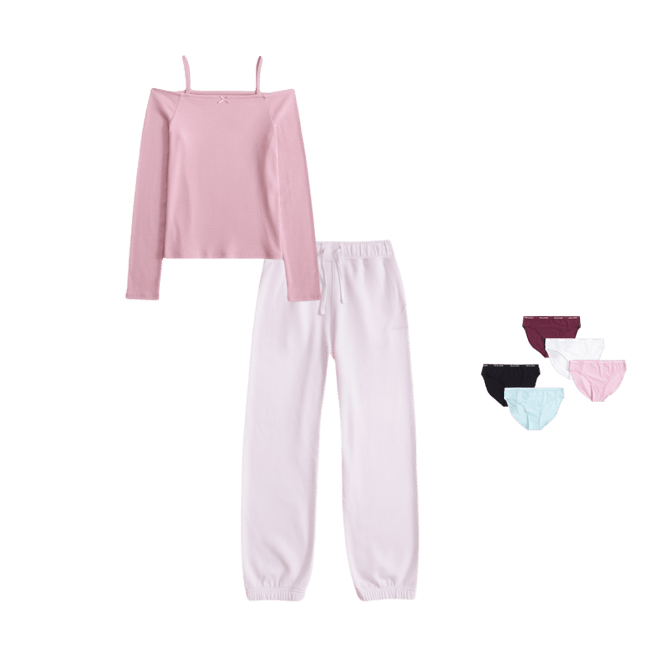 essential logo fleece sweatpants