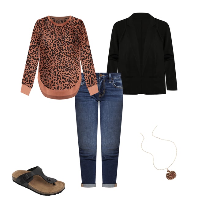 SuperCush Chloe Toe Thong Footbed Sandal