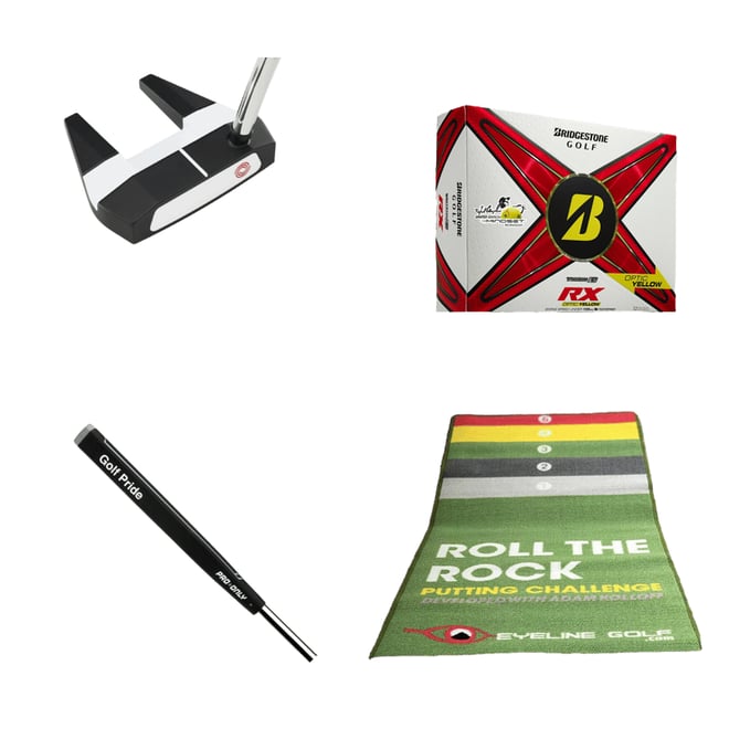 Odyssey White Hot Versa Seven Double Bend SL Putter | Golf