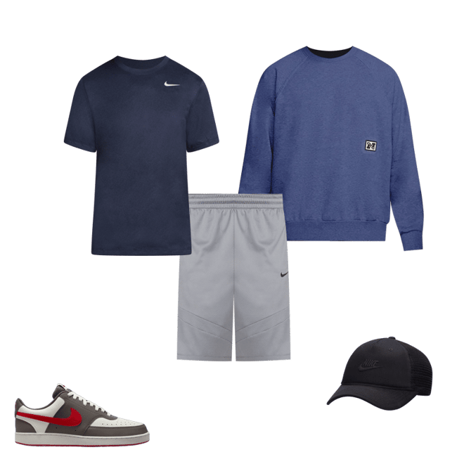 スウェット・トレーナー Nike Heritage Men's Dry Fit Fleece Fitness Top Nike Heritage Men's Dri-FIT Fleece Fitness Top | Academy