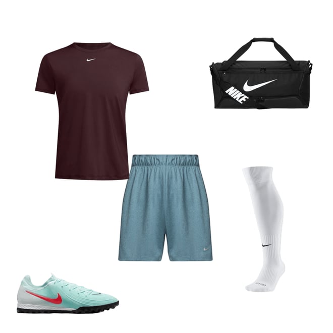 ★ Nike★ One Swoosh Dry Fit Short Sleeve Running Top W Blu Nike One Swoosh Women's Dri-FIT Short-Sleeve Running Top
