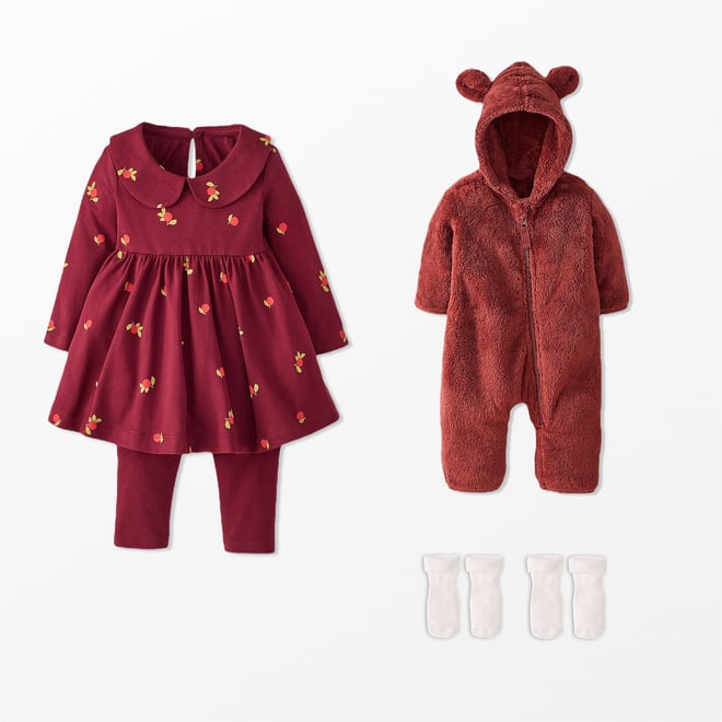 Baby Marshmallow Fleece Romper | Hanna Andersson
