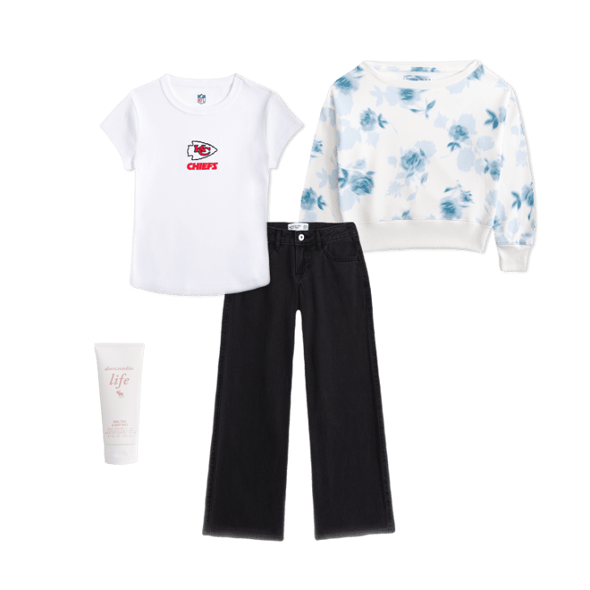 essential off-the-shoulder sweatshirt