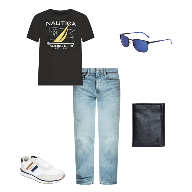 nautica トップス Sailing Club Graphic T-Shirt | Nautica