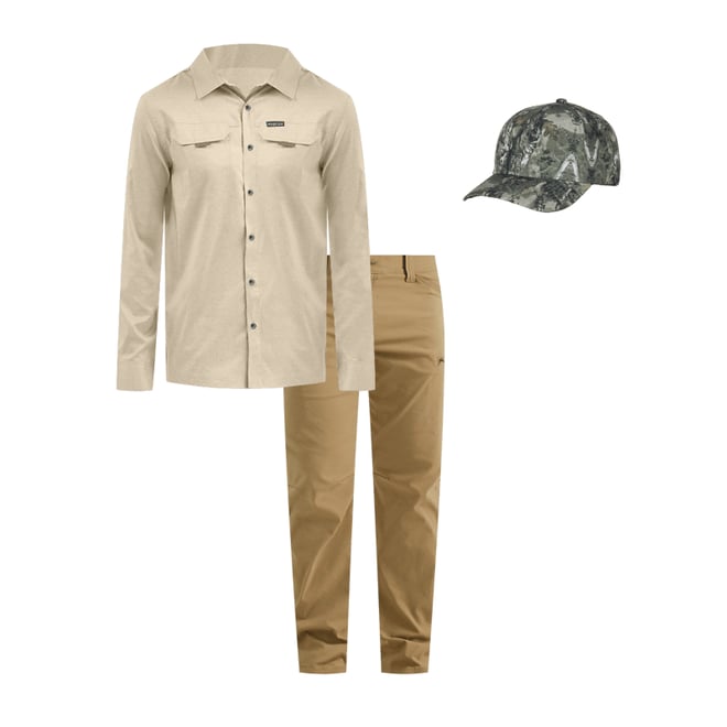 Men's Wrangler® Flex Waist Outdoor Cargo Pant in Elmwood