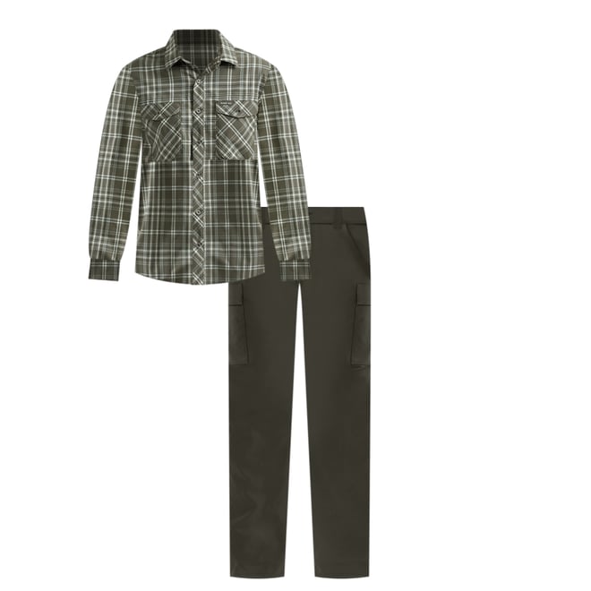 Men's Outdoor Performance Cargo Pant in Black Ink