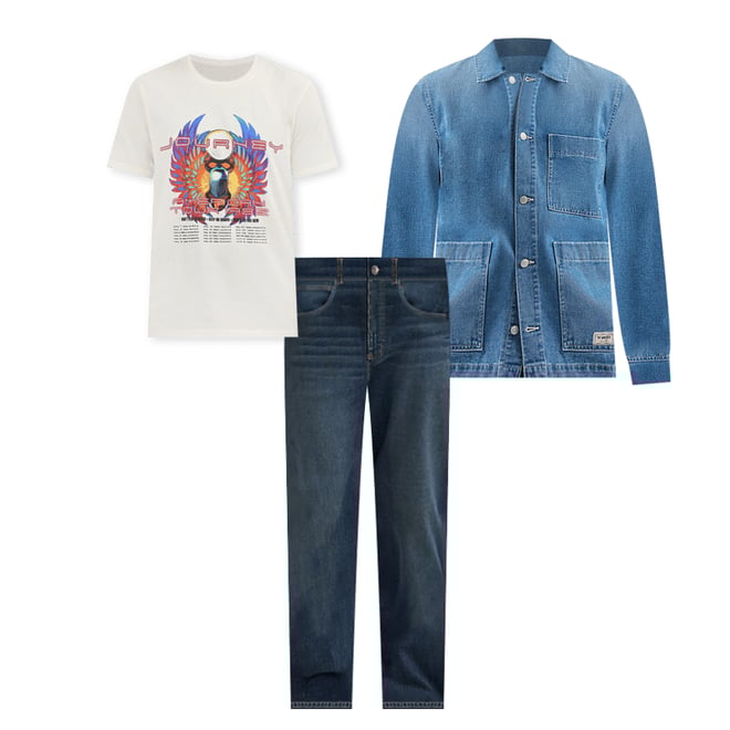 Wrangler® Five Star Premium Performance Series Regular Fit Jean in Holland Blue
