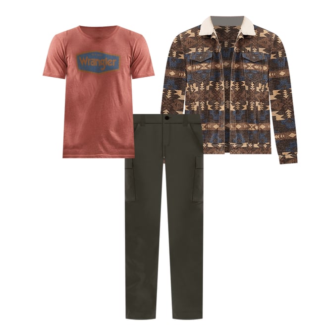 Men's Outdoor Performance Cargo Pant in Black Ink